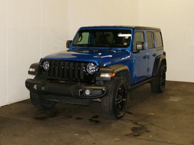 used 2021 Jeep Wrangler Unlimited car, priced at $34,975