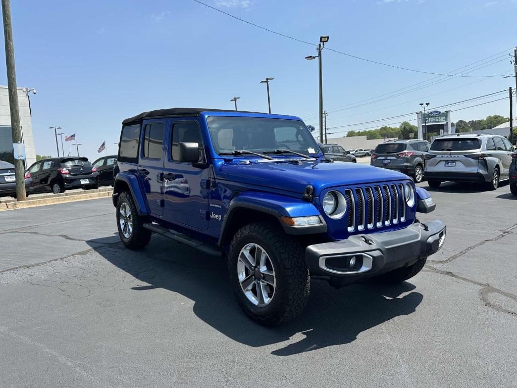 used 2018 Jeep Wrangler Unlimited car, priced at $25,483