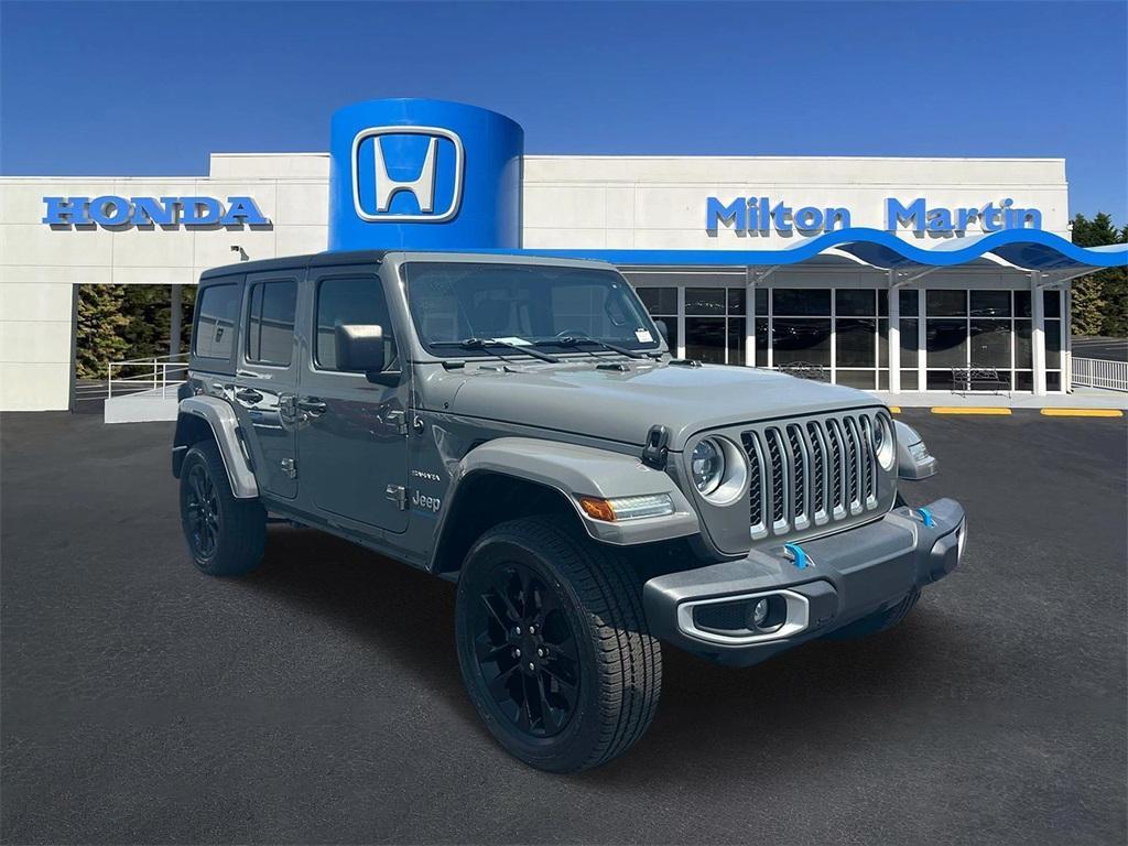 used 2023 Jeep Wrangler 4xe car, priced at $31,483