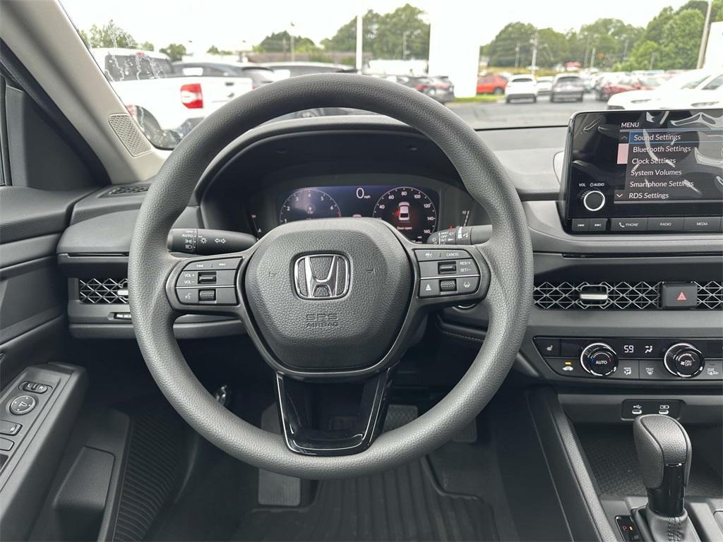 new 2025 Honda Accord car, priced at $30,125