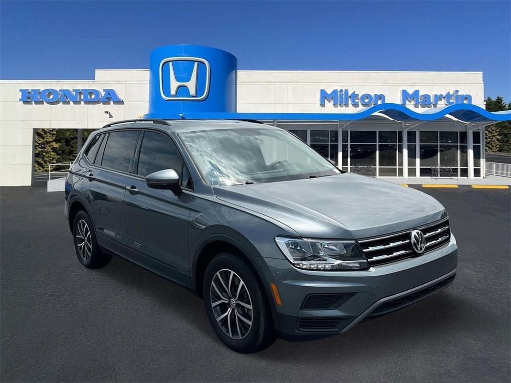 used 2021 Volkswagen Tiguan car, priced at $17,484