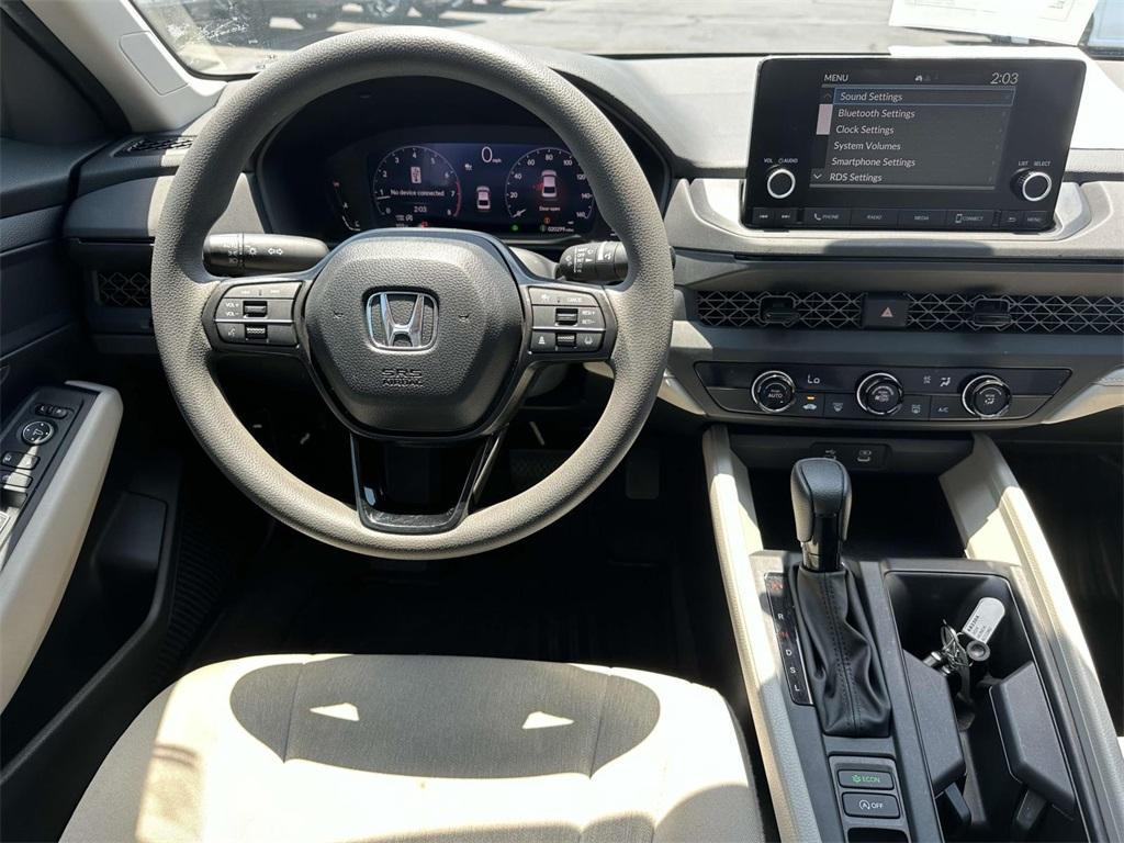 used 2024 Honda Accord car, priced at $25,383