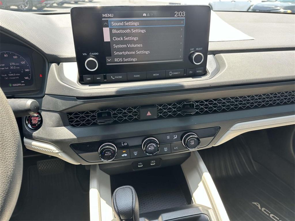used 2024 Honda Accord car, priced at $25,383