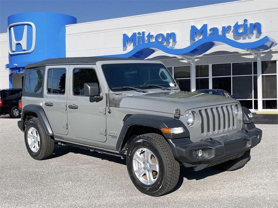 used 2020 Jeep Wrangler Unlimited car, priced at $27,485