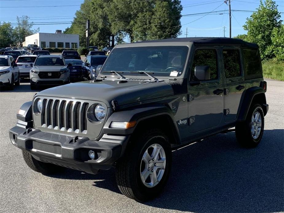 used 2020 Jeep Wrangler Unlimited car, priced at $27,485