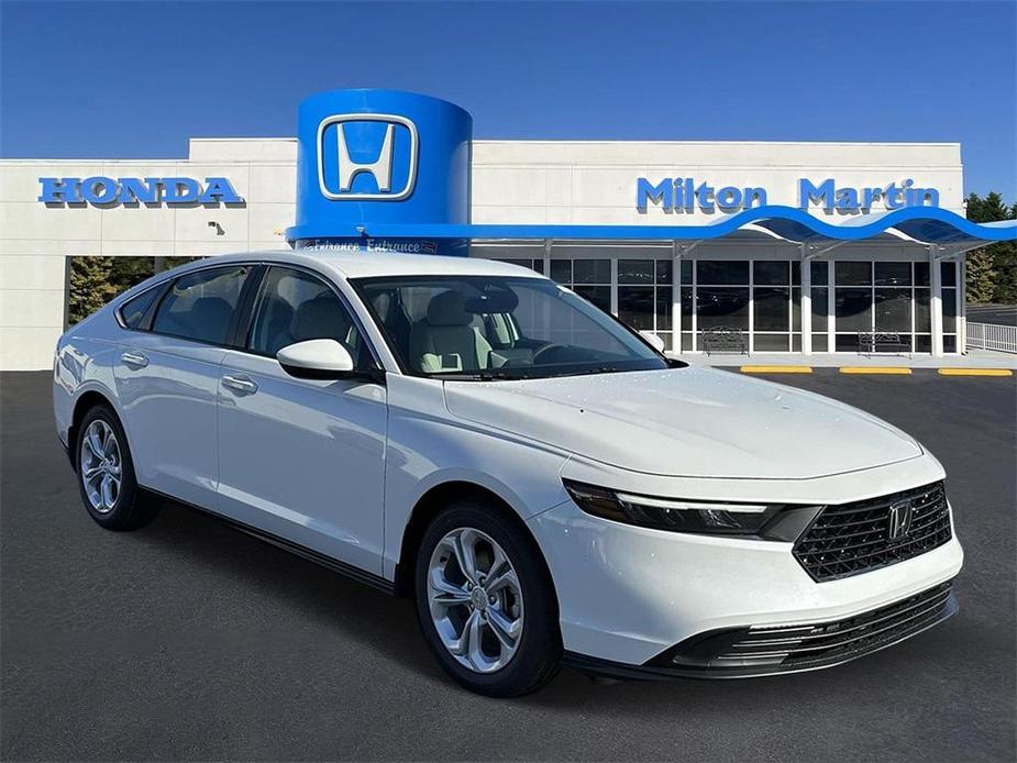 new 2025 Honda Accord car, priced at $29,845