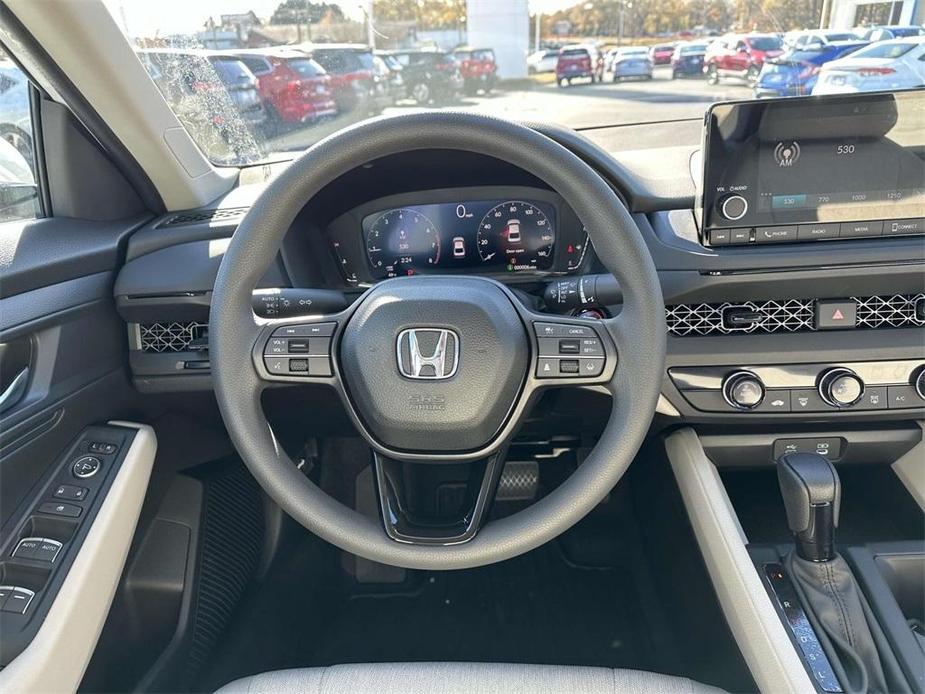 new 2025 Honda Accord car, priced at $29,845