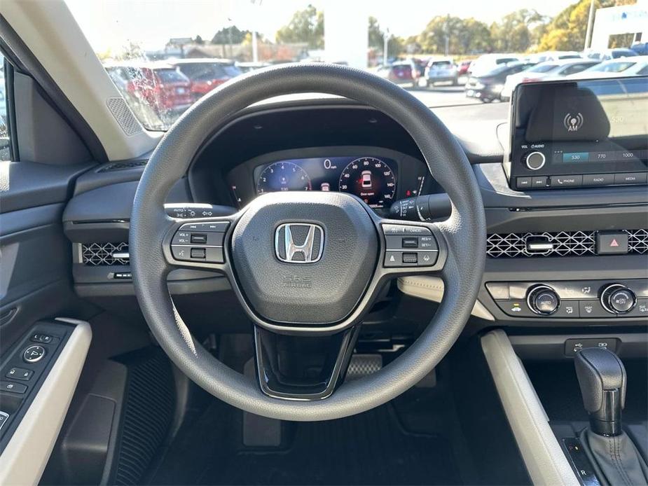 new 2025 Honda Accord car, priced at $31,655