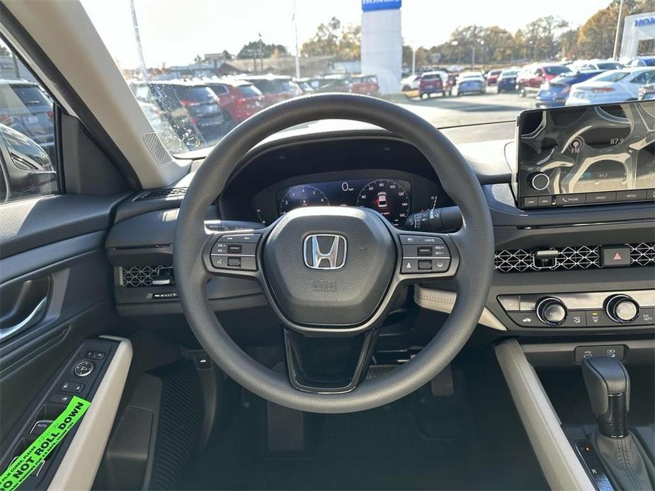 new 2025 Honda Accord car, priced at $32,110