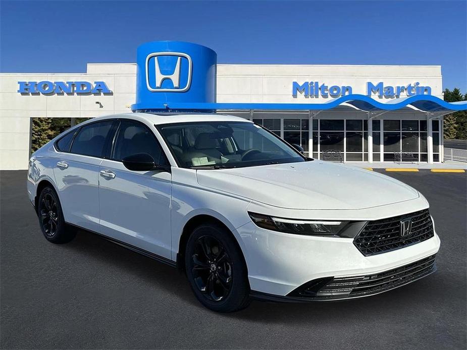 new 2025 Honda Accord car, priced at $32,110