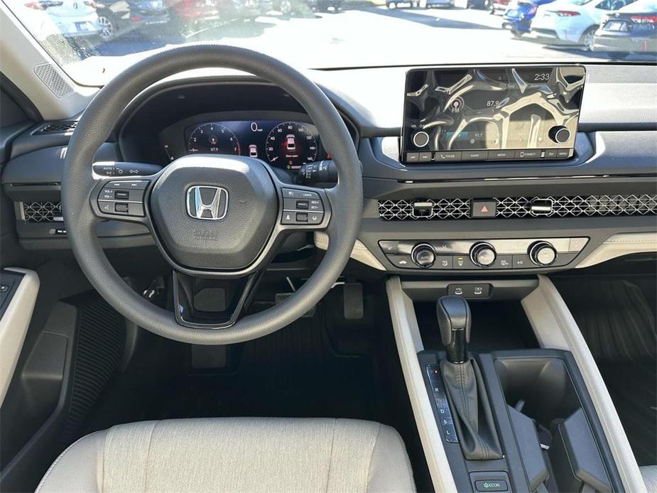 new 2025 Honda Accord car, priced at $32,110