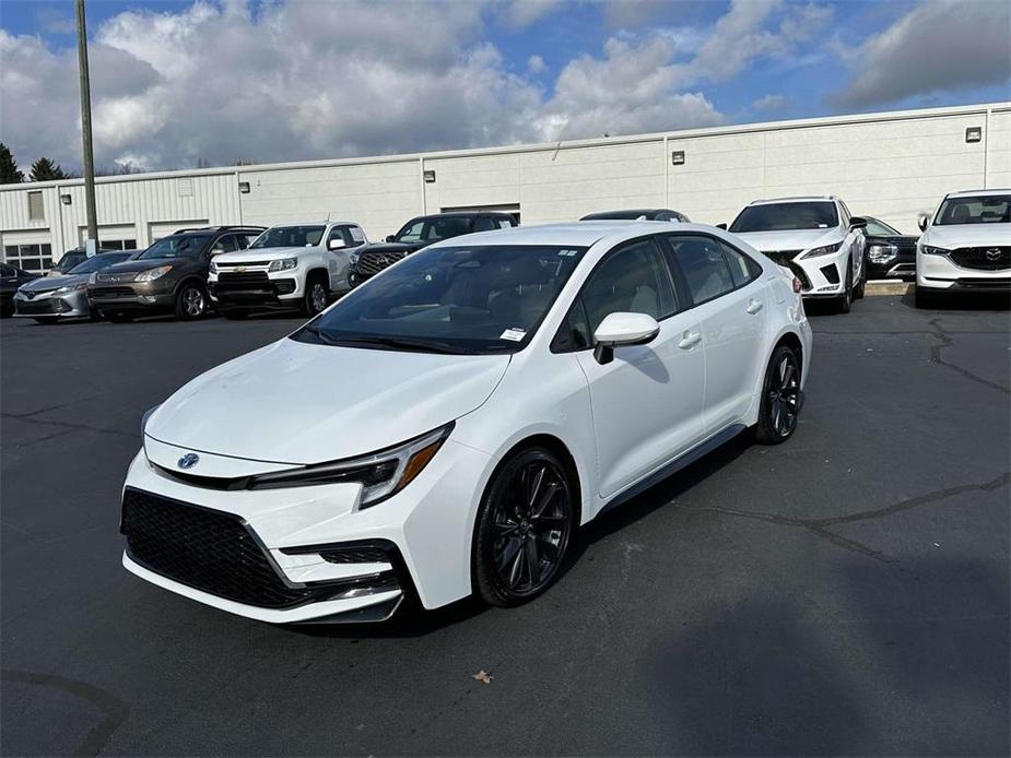 used 2023 Toyota Corolla Hybrid car, priced at $24,482