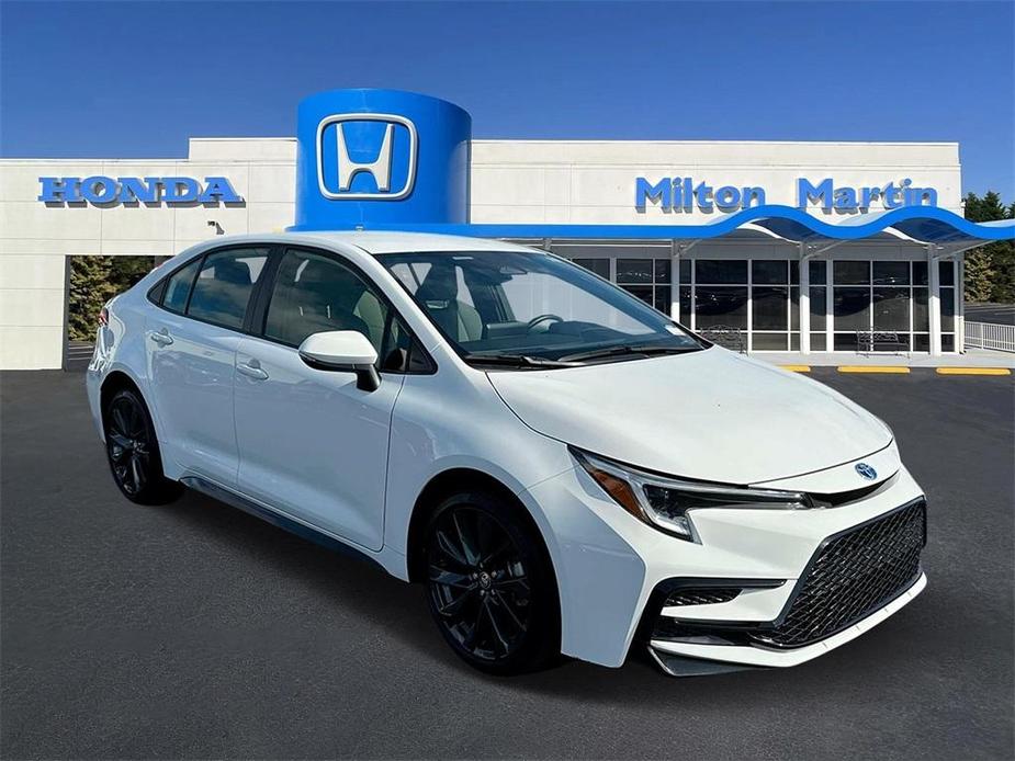 used 2023 Toyota Corolla Hybrid car, priced at $24,981