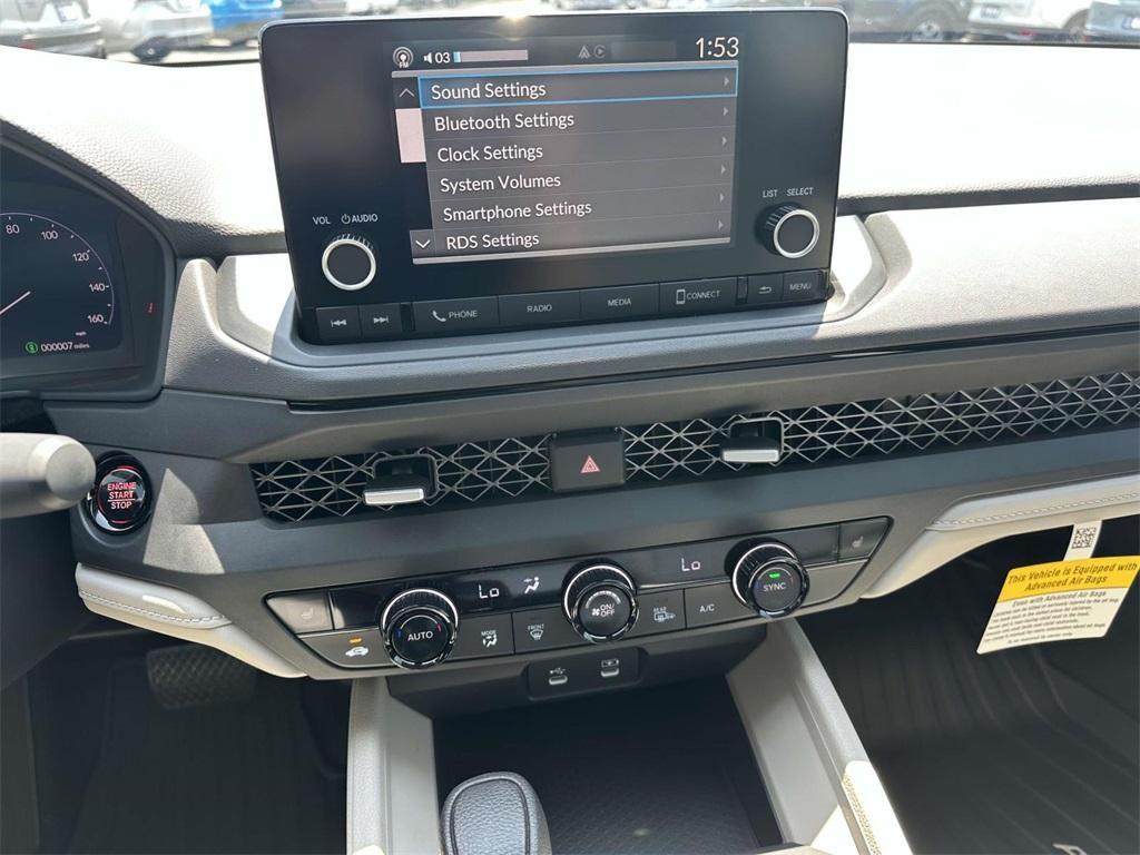 new 2025 Honda Accord car, priced at $30,989