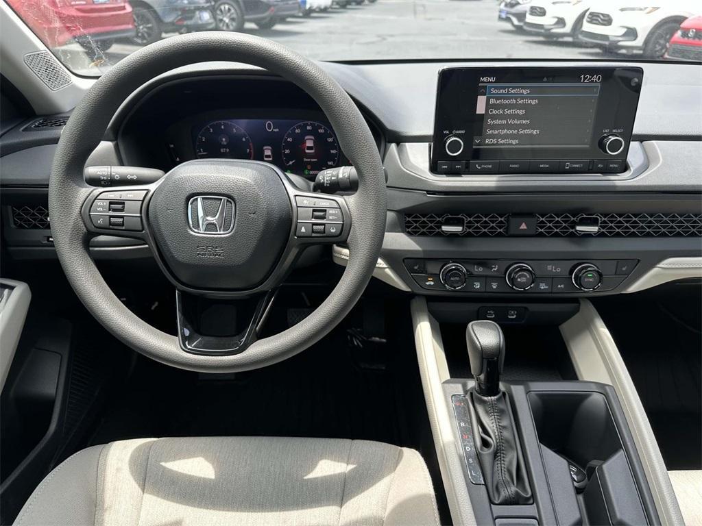 new 2025 Honda Accord car, priced at $30,557