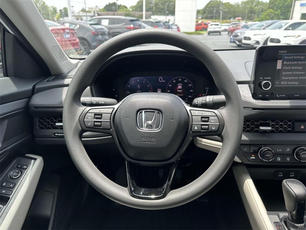 new 2025 Honda Accord car, priced at $30,557