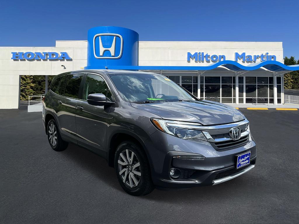 used 2021 Honda Pilot car, priced at $25,981