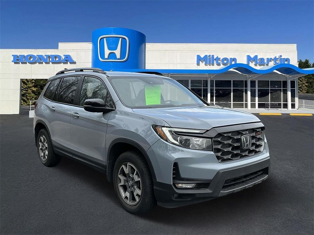 used 2022 Honda Passport car, priced at $32,483