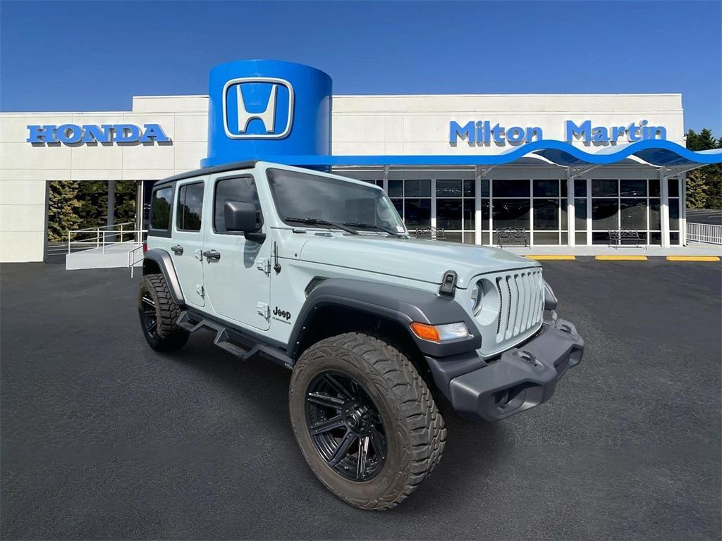 used 2023 Jeep Wrangler car, priced at $33,482