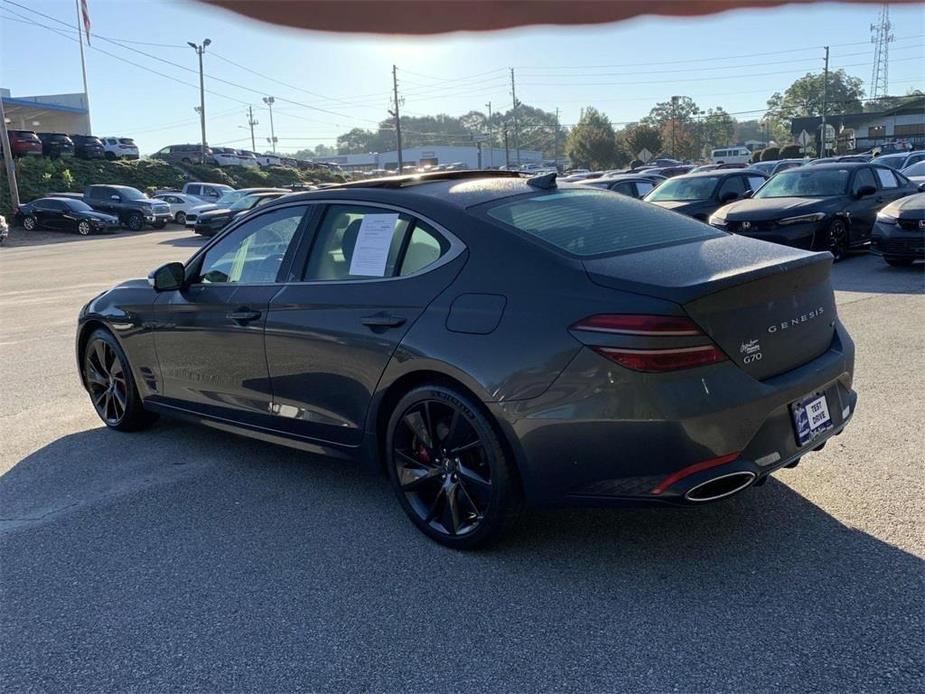 used 2023 Genesis G70 car, priced at $35,984