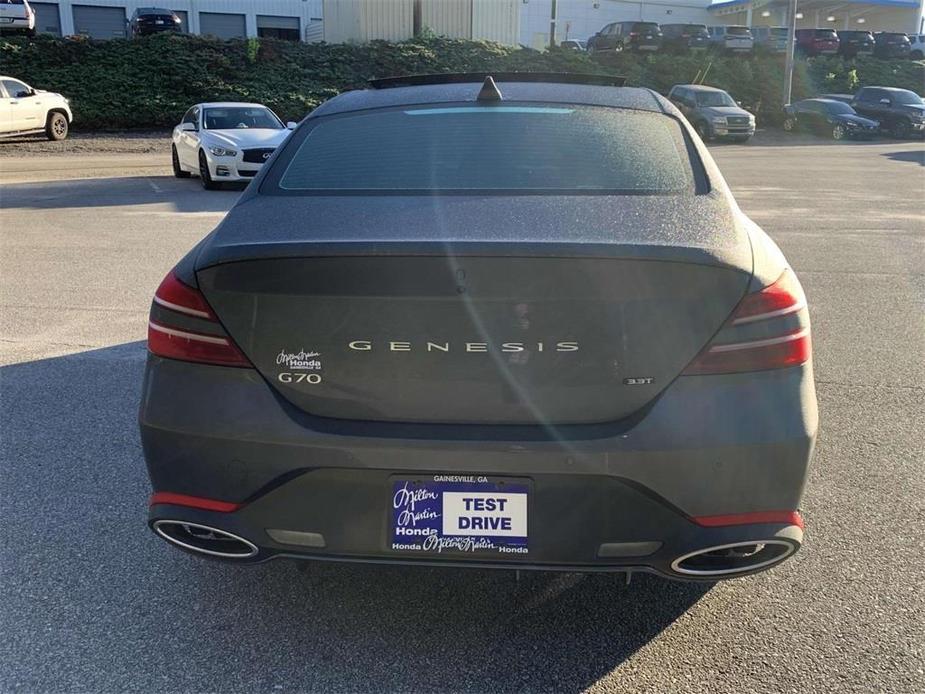 used 2023 Genesis G70 car, priced at $35,984