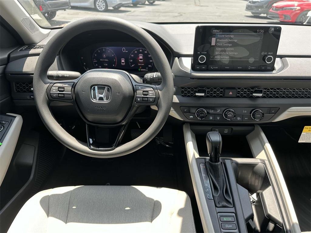 new 2025 Honda Accord car, priced at $31,295