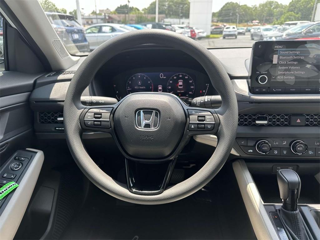new 2025 Honda Accord car, priced at $31,295