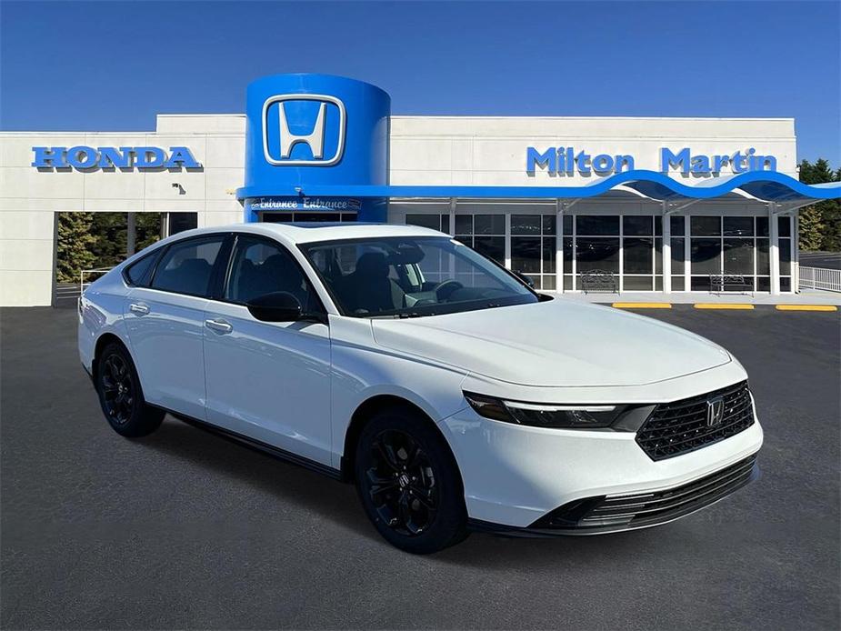 new 2025 Honda Accord car, priced at $32,110