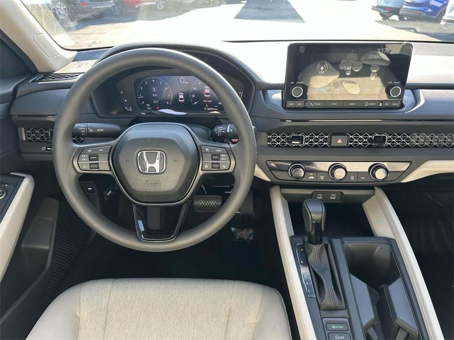 new 2025 Honda Accord car, priced at $29,845