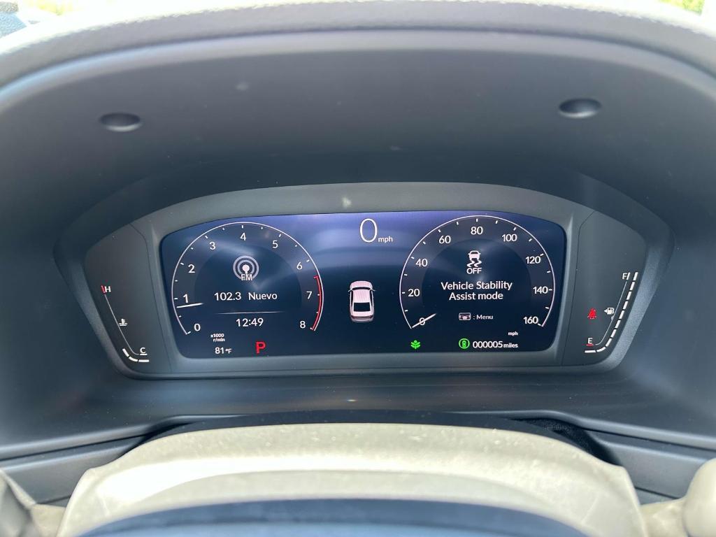 new 2025 Honda Accord car, priced at $31,489