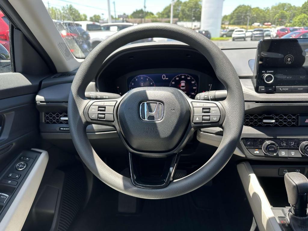 new 2025 Honda Accord car, priced at $31,489