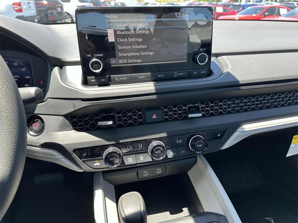 new 2025 Honda Accord car, priced at $31,489