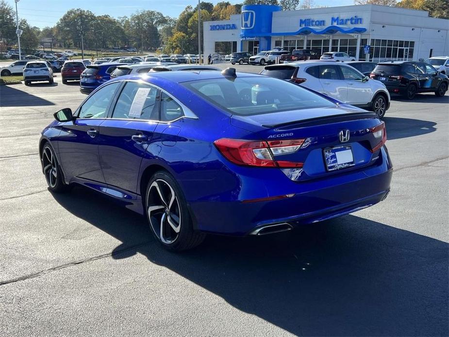 used 2021 Honda Accord car, priced at $23,483