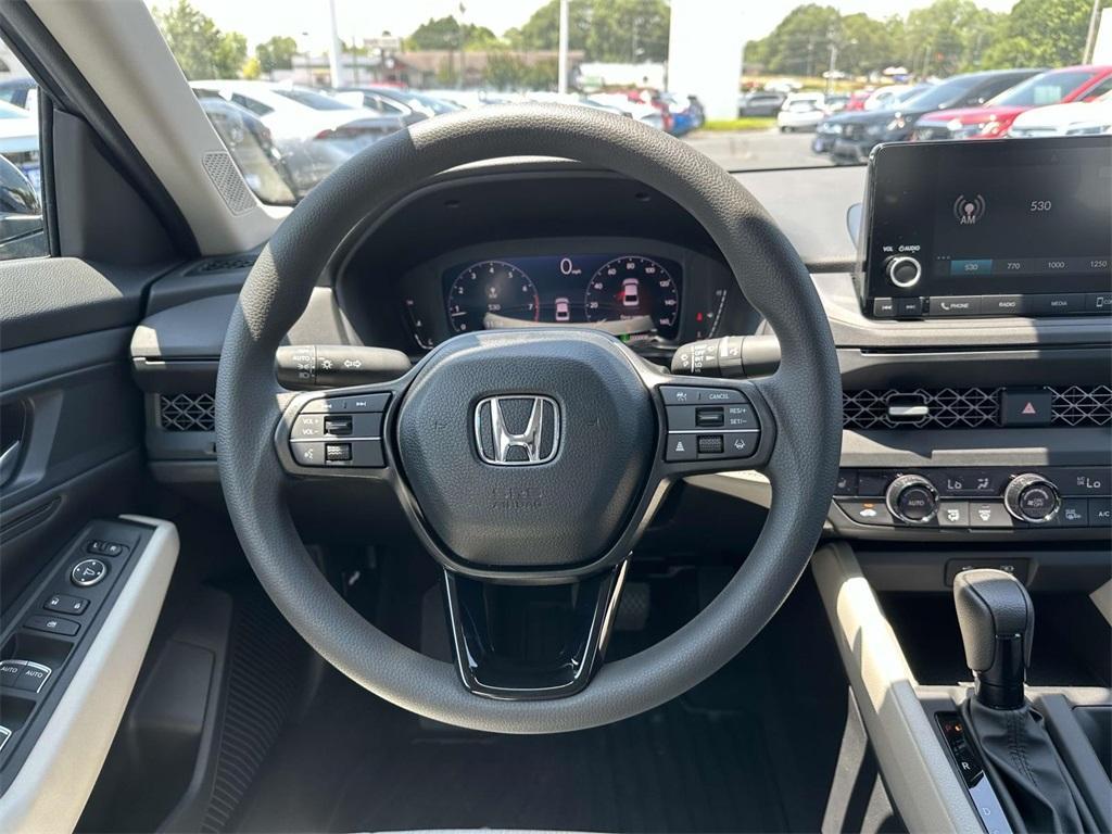 new 2025 Honda Accord car, priced at $30,125