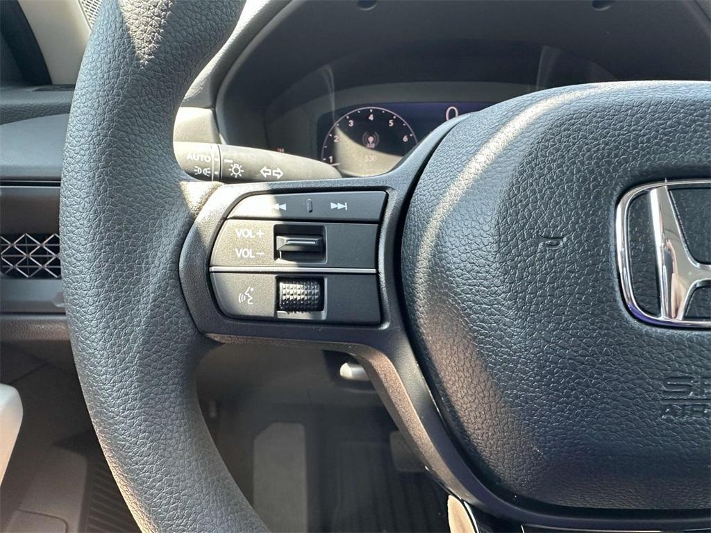 new 2025 Honda Accord car, priced at $30,125