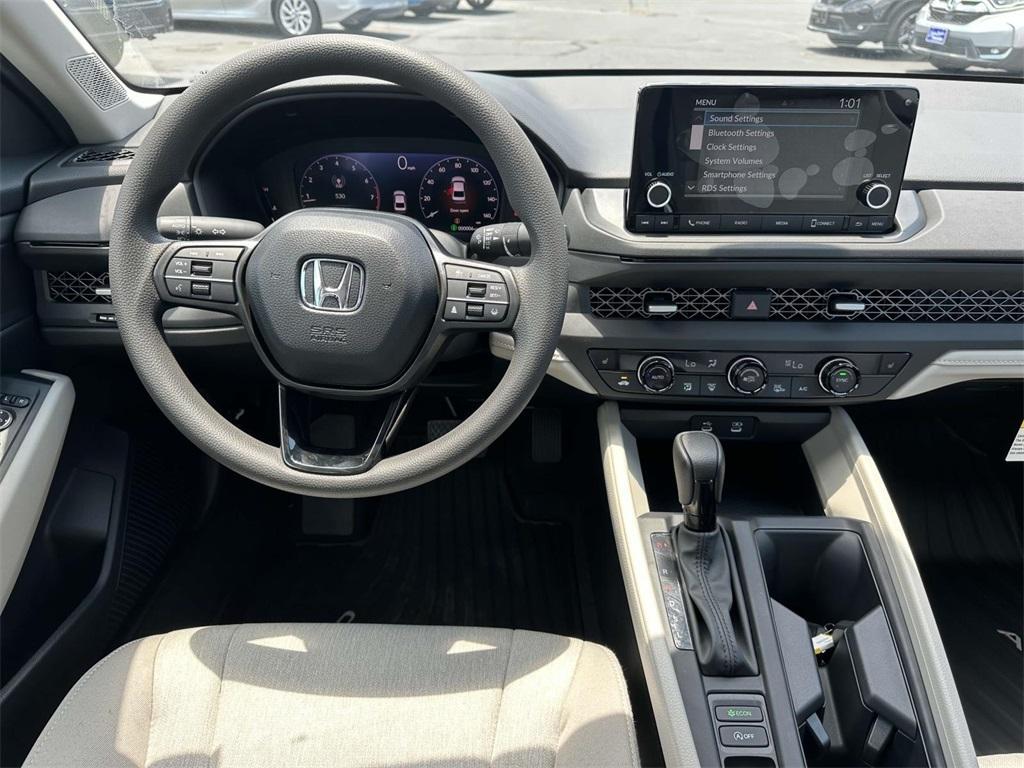 new 2025 Honda Accord car, priced at $31,089