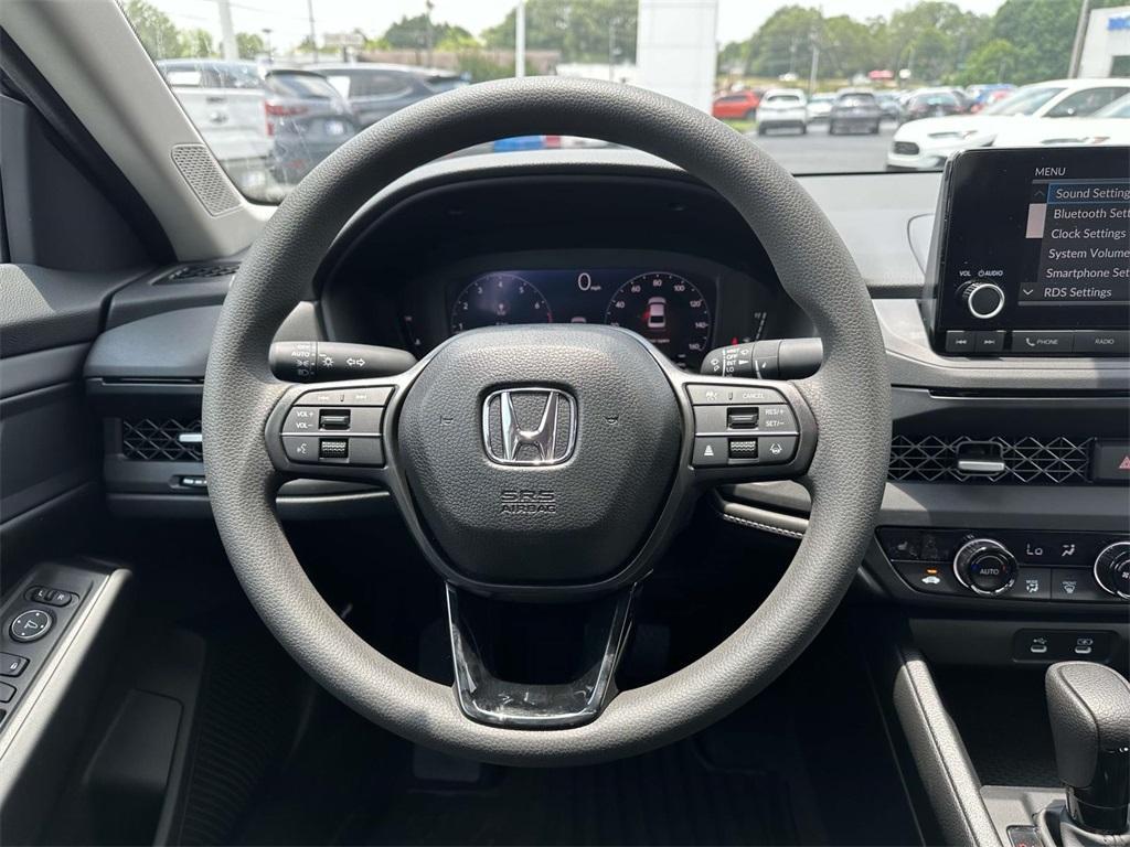 new 2025 Honda Accord car, priced at $30,125
