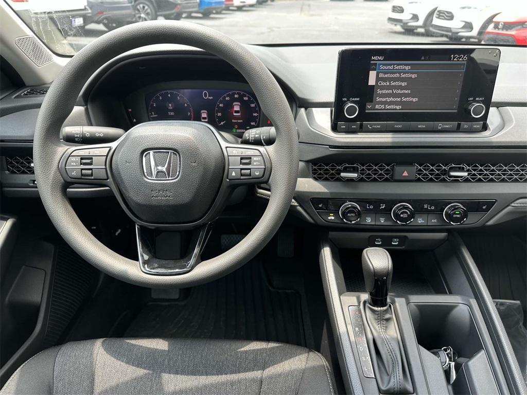 new 2025 Honda Accord car, priced at $30,125