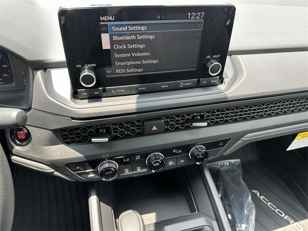 new 2025 Honda Accord car, priced at $30,125