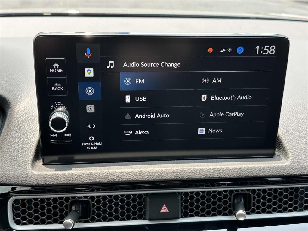 new 2025 Honda Civic Hybrid car, priced at $33,100