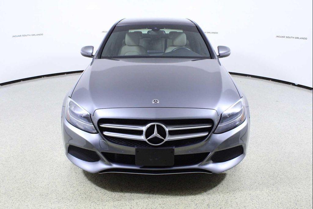 used 2018 Mercedes-Benz C-Class car, priced at $15,999