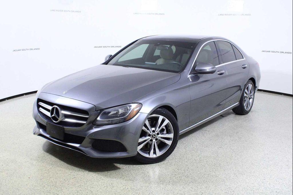 used 2018 Mercedes-Benz C-Class car, priced at $15,999