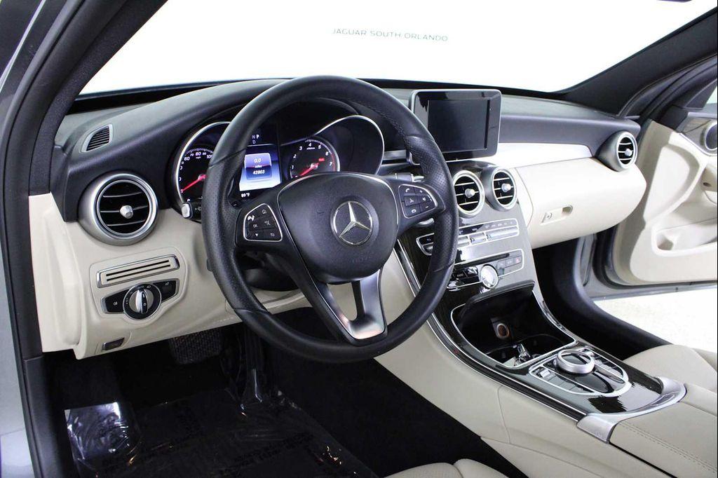 used 2018 Mercedes-Benz C-Class car, priced at $15,999