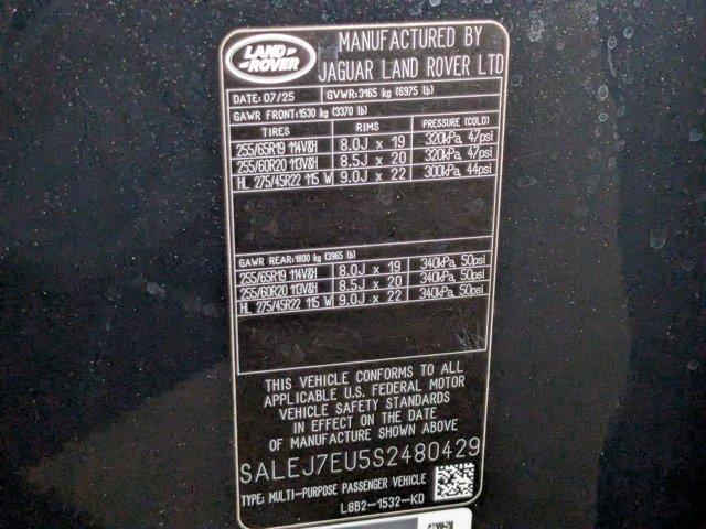 new 2025 Land Rover Defender car, priced at $75,571