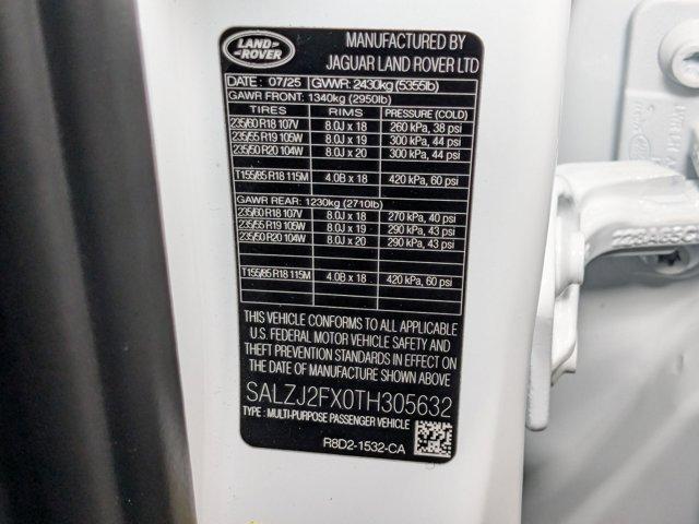 new 2026 Land Rover Range Rover Evoque car, priced at $54,111