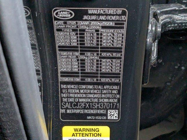 new 2025 Land Rover Discovery Sport car, priced at $52,361