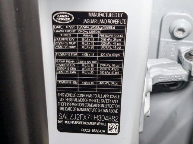 new 2026 Land Rover Range Rover Evoque car, priced at $55,061