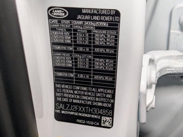 new 2026 Land Rover Range Rover Evoque car, priced at $52,461