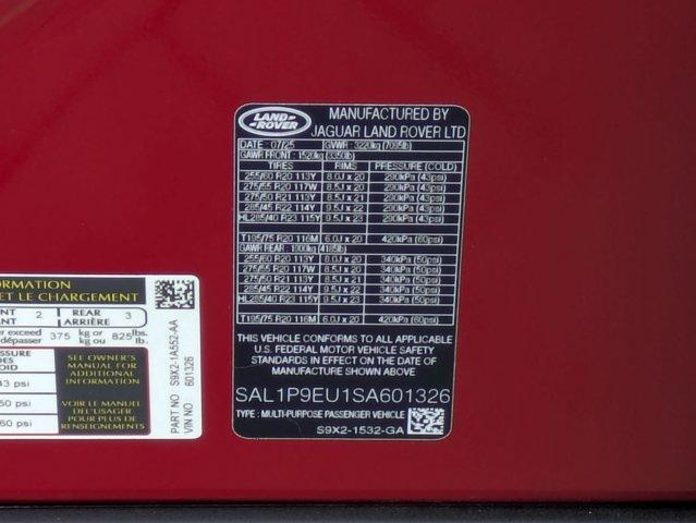 new 2025 Land Rover Range Rover Sport car, priced at $92,552