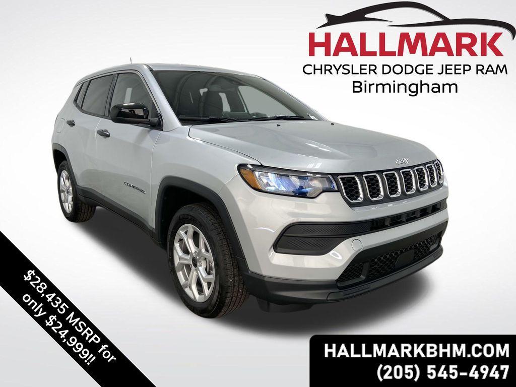 new 2025 Jeep Compass car, priced at $24,999